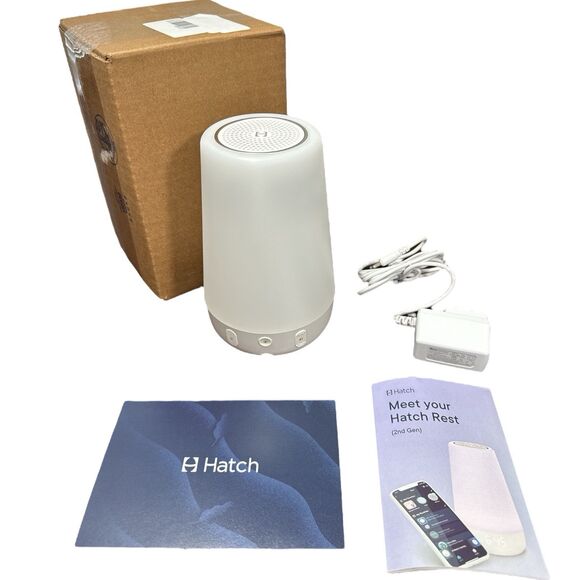 HATCH REST 2nd Gen Smart Sleep Assistant Babies Kids Nightlight Sound Machine - Picture 1 of 4
